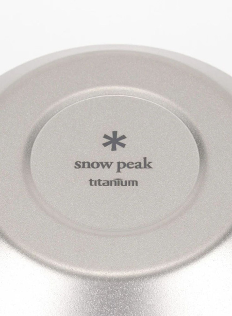 Miska izolowana Snow Peak Ti-Double 400 Bowl - silver