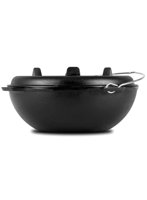 Kociołek żeliwny Petromax Kazan 8 l - black