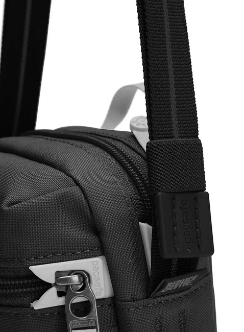 Torebka antykradzieżowa Pacsafe GO Micro Crossbody - jet black