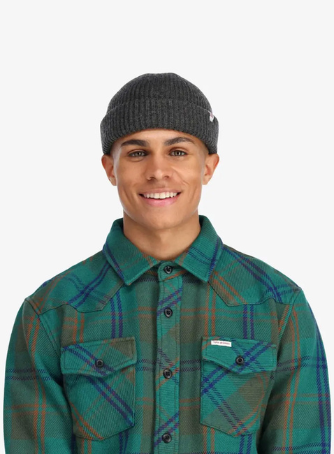 Czapka dzininowa Topo Designs Global Wool Beanie - chocolate