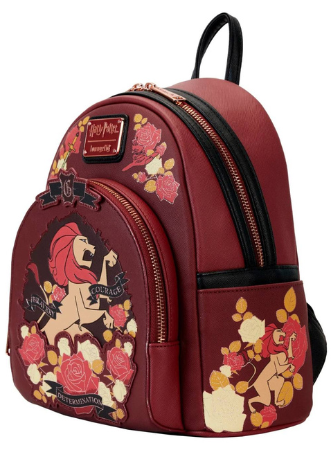 Plecak miejski Loungefly x Harry Potter Mini Backpack - Gryffindor house tattoo