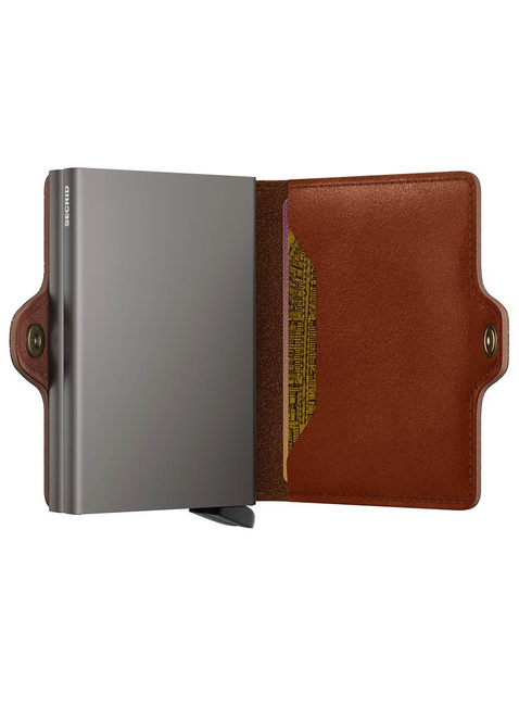 Portfel kieszonkowy RFID Secrid Twinwallet Texano - saddle