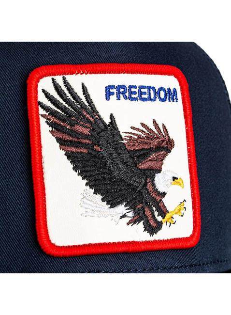 Czapka z daszkiem Goorin Bros Freedom Eagle Trucker - navy
