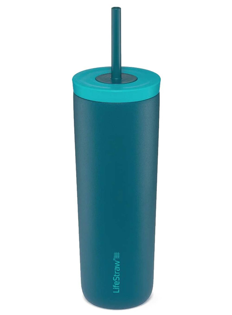 Izolowany kubek z filtrem LifeStraw Go Tumbler 0,5 l - laguna teal