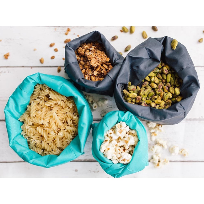 Mała torba / worek wielorazowy na żywność Onya - aqua