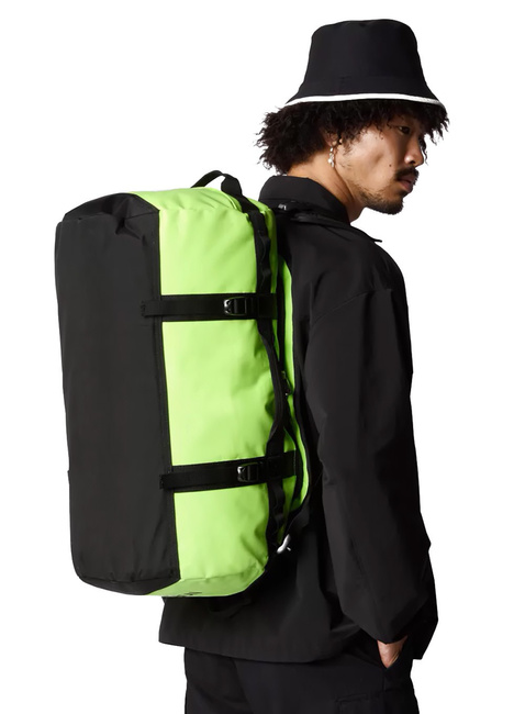 Torba podróżna The North Face Base Camp Duffel S - safety green / tnf black