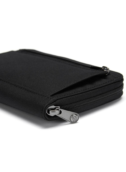 Organizer podróżny Pacsafe RFIDsafe Compact Travel Organizer - jet black