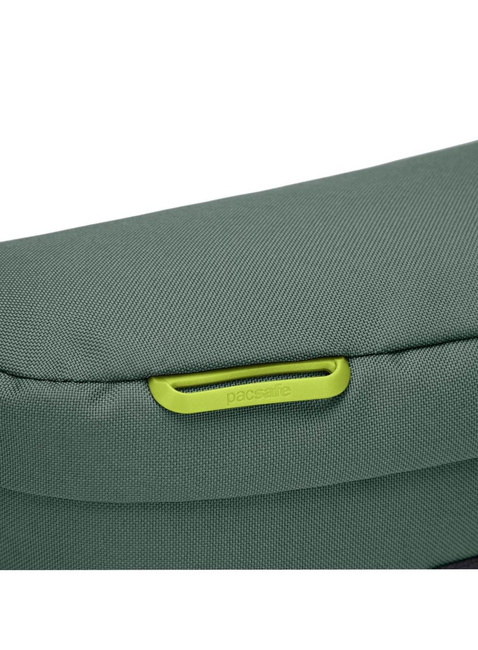Torba biodrowa antykradzieżowa Pacsafe Go Sling - spruce green