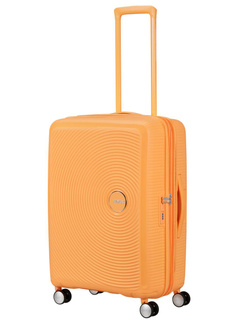 Walizka średnia American Tourister Soundbox EXP - papaya pop
