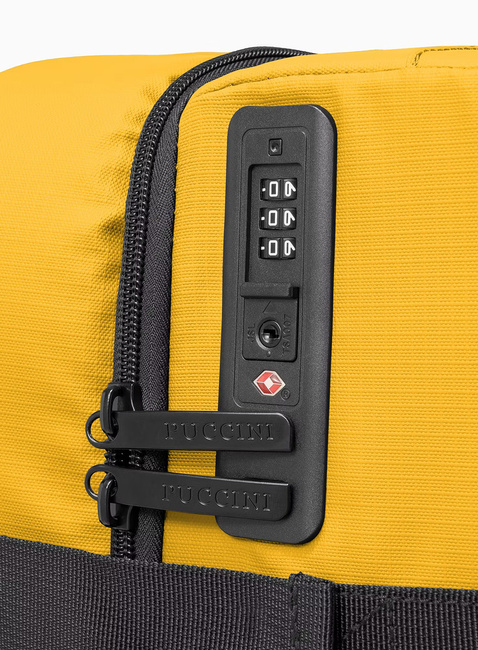 Walizka duża miękka Puccini Colorado - żółty