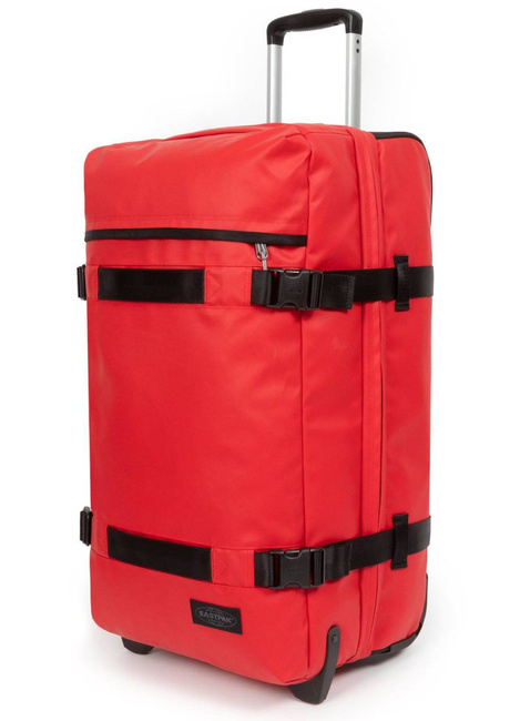 Torba podróżna na kółkach Eastpak Transit'R M - tarp red