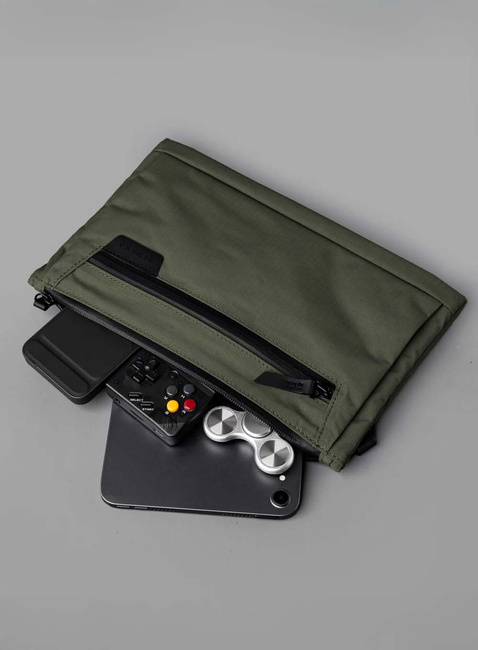 Torba saszetka na ramię Alpaka Zip Pouch Max V2 - green