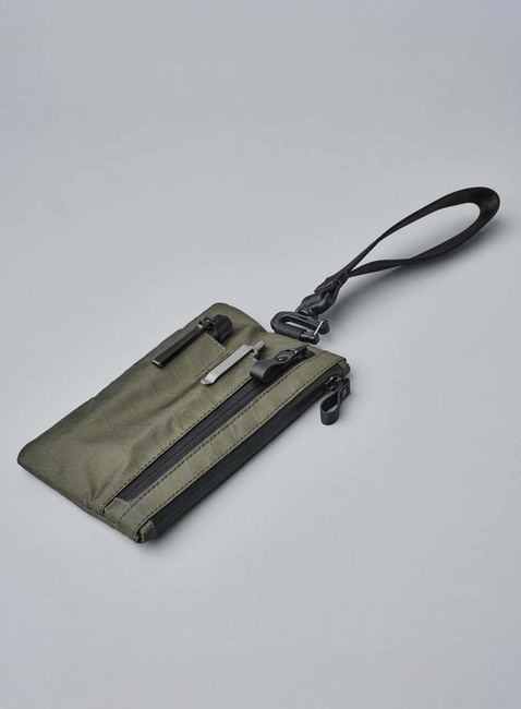 Organizer saszetka Alpaka Zip Clutch - dark green