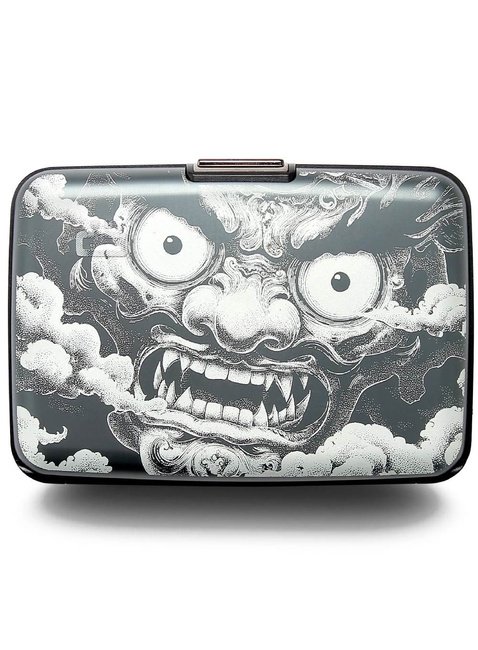 Portfel aluminiowy Ogon Design Stockholm Card Case Premium V3 - demon tattoo