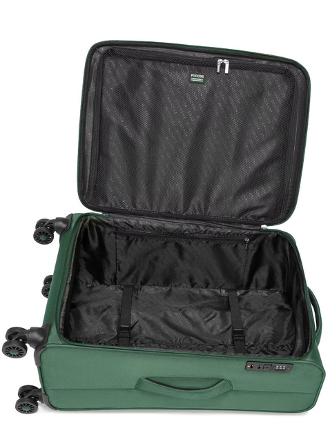 Walizka średnia Puccini Kos - zielony