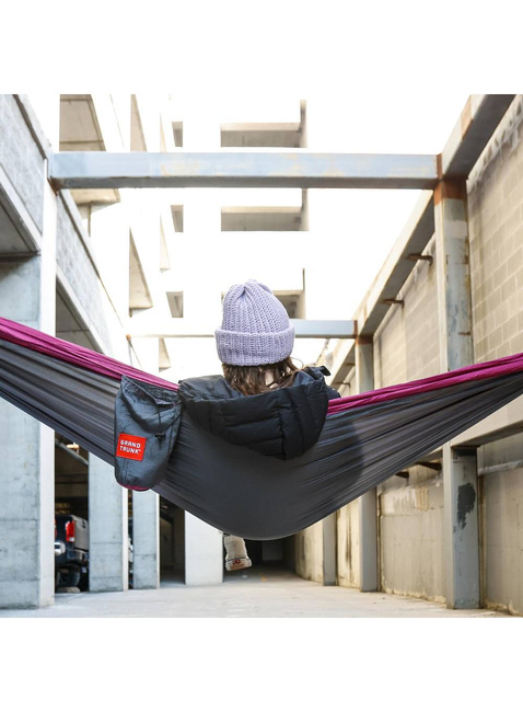 Hamak 2-osobowy Grand Trunk Double Deluxe Hammock - navy / light blue