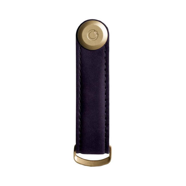 Skórzane etui na klucze Orbitkey Key Organiser Crazy Horse - aubergine / purple