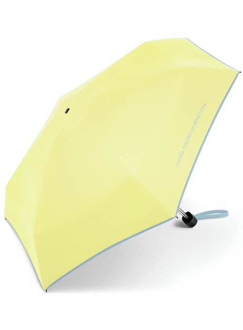 Parasol manualny Benetton Ultra Mini Flat - yellow pear