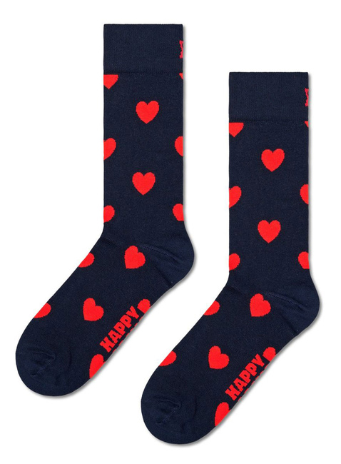 Skarpety Happy Socks 1-Pack Gift Set - heart / navy