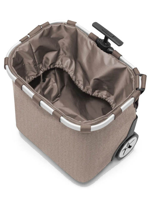 Wózek torba na zakupy Reisenthel Carrycruiser - herringbone mokka