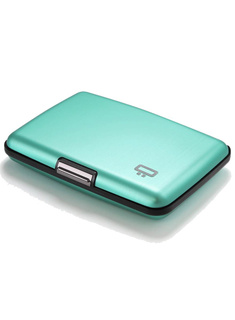 Portfel aluminiowy Ogon Design Stockholm Card Case Premium V3 - turquoise
