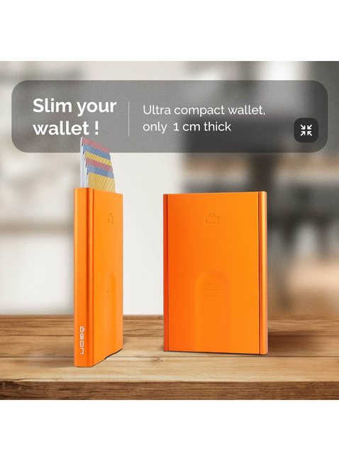 Etui aluminiowe na karty Ogon Design Slider - bandana