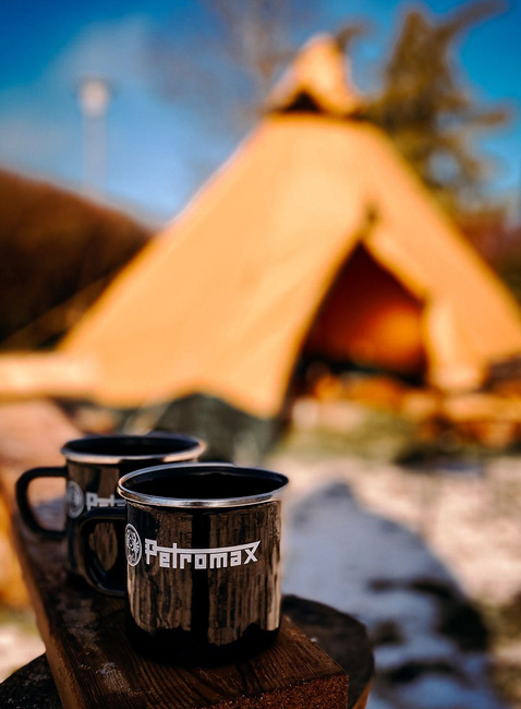 Kubek turystyczny Petromax Enamel Mug 0,3 l - black