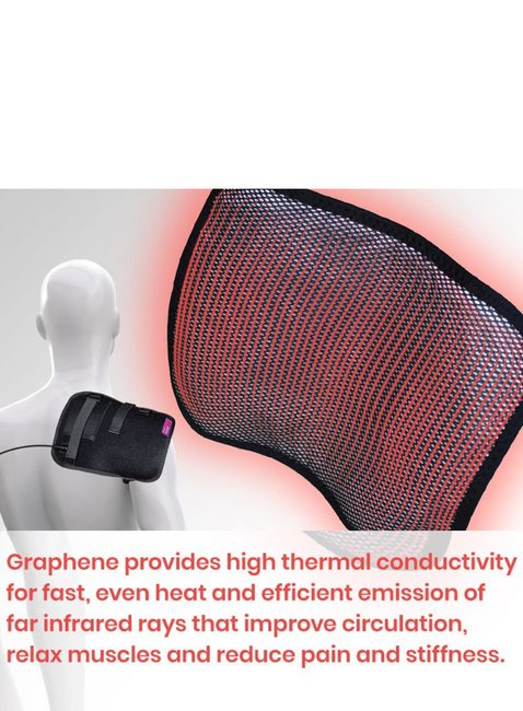 Poduszka grzewcza Cabeau Incredi-Heat USB Heating Pad - black