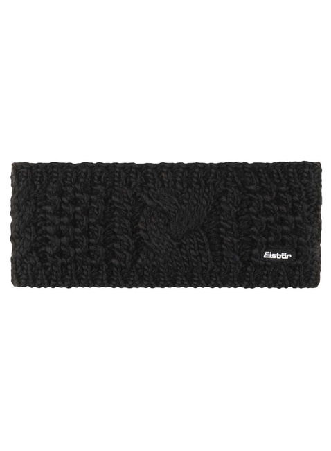 Damska opaska zimowa Eisbar Afra Headband - black