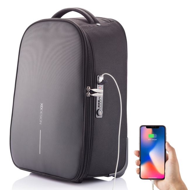 Plecak torba na kółkach XD Design Bobby Backpack Trolley - black