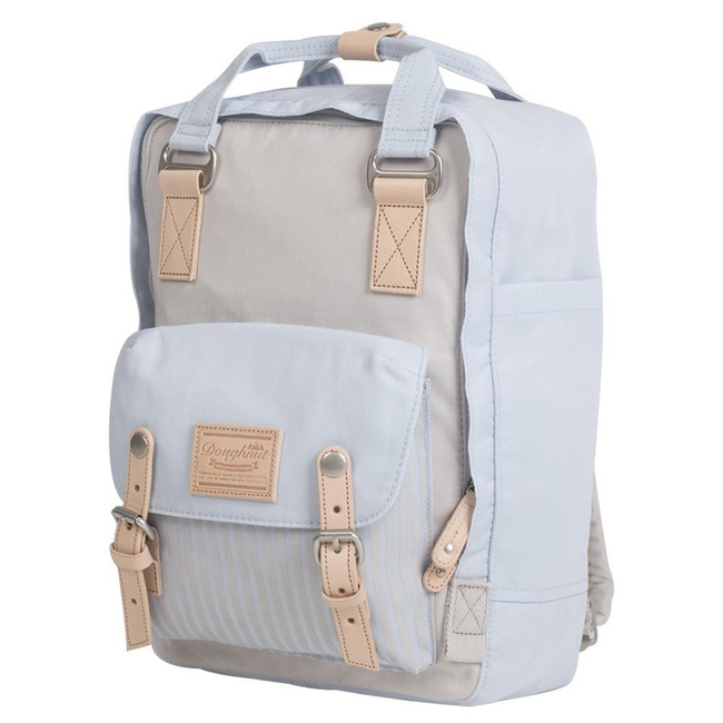Plecak Doughnut Macaroon Stripe - stone / blue lotus