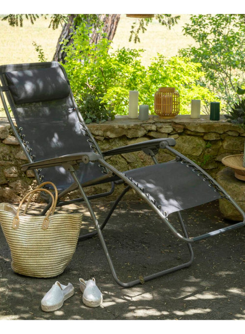 Fotel relaksacyjny Lafuma Zero Gravity Rsxa Batyline® Iso - black