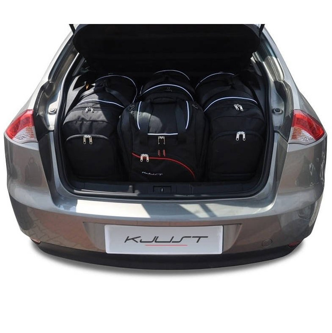 RENAULT LAGUNA HATCHBACK 2007-2015 TORBY DO BAGAŻNIKA 4 SZT