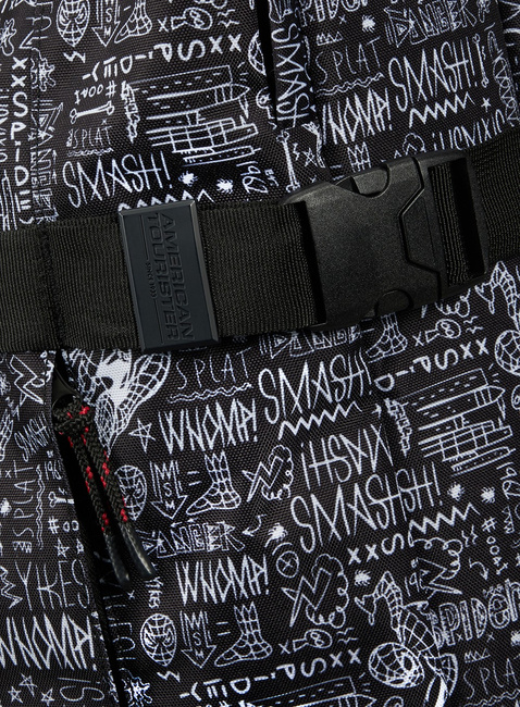 Torba podróżna American Tourister Urban Track Duffle S - Marvel Spiderman sketch
