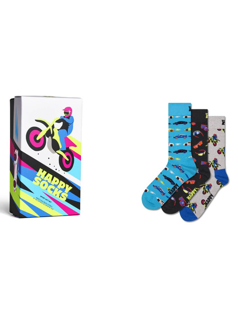 Skarpety 3 pary Happy Socks 3-Pack Gift Set - fast sports
