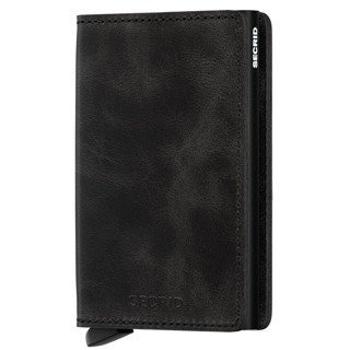 Portfel z ochroną kart RFID Slimwallet Secrid Vintage - black