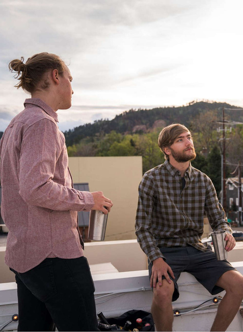 Zestaw 4 kufli Primus CampFire Pint Steel - stainless