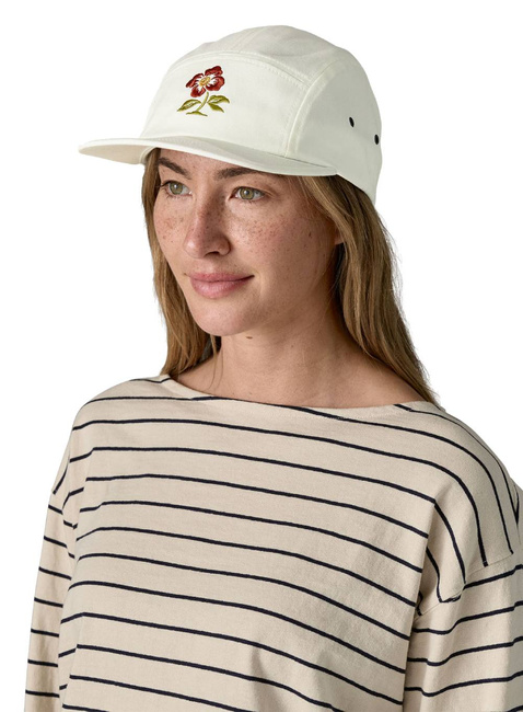 Czapka z daszkiem Patagonia Graphic Maclure Hat - peace seeds / birch white