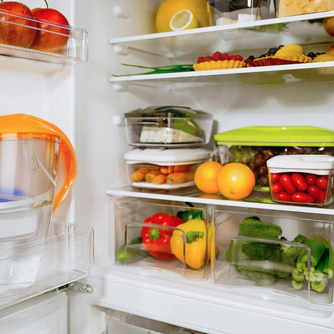 Zestaw 4 pojemników próżniowych na żywność Dafi SeeYoo - grafitowy