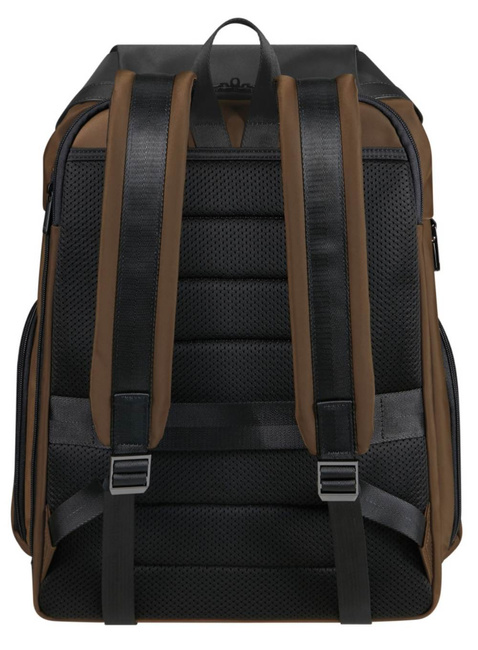 Plecak miejski Samsonite Relyon Backpack 15,6" with flap - brown