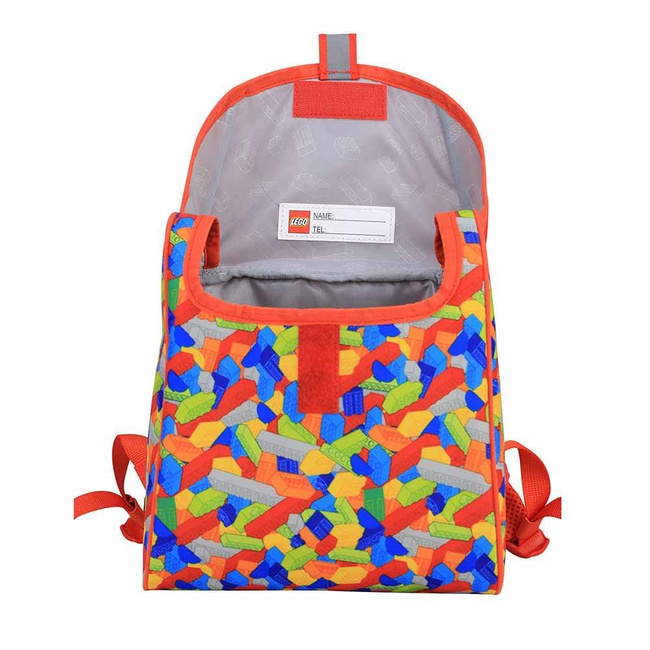 Plecak dziecięcy Kiddiewink LEGO - bricks / red
