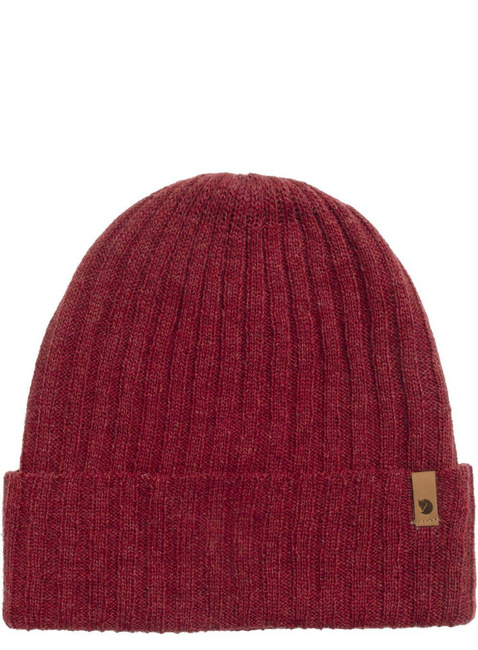 Czapka wełniana Fjallraven Byron Hat Thin - red oak