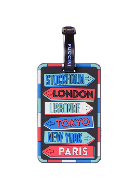 Zawieszka identyfikacyjna do bagażu Puccini - drogowskazy