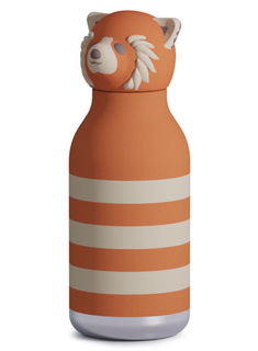 Butelka termiczna dziecięca Asobu Bestie Bottle 0,46 l - red panda