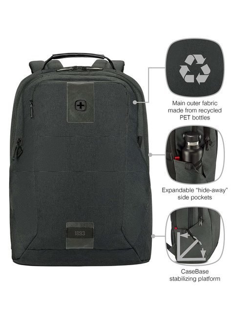 Plecak na laptopa 16" Wenger MX ECO Professional - charcoal