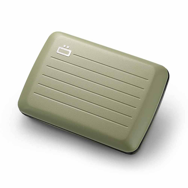 Portfel aluminiowy Ogon Design Stockholm V2 matt paint - cactus green