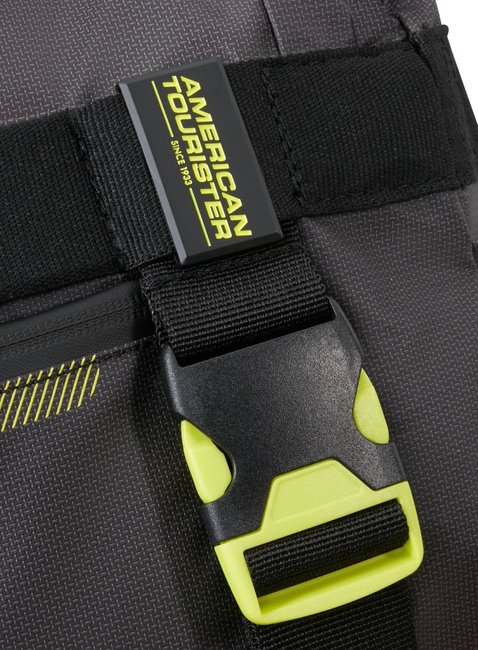 Torba plecak American Tourister Urban Track S Duffle Bag / Backpack - black / lime