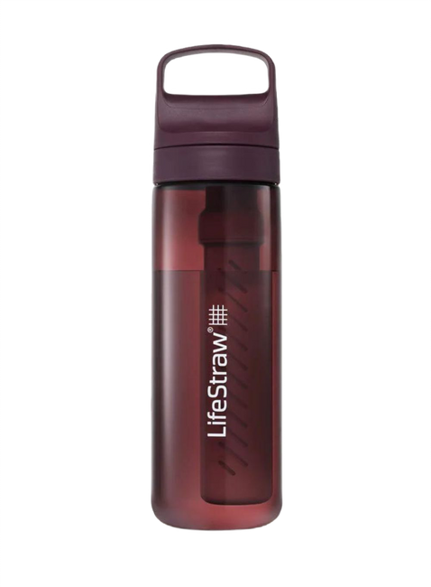 Butelka filtrująca LifeStraw Go 0,65 l - merlot me away