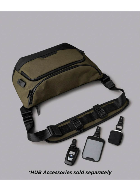 Torba crossbody Alpaka Bravo Sling Max V2 Axogrid - army green