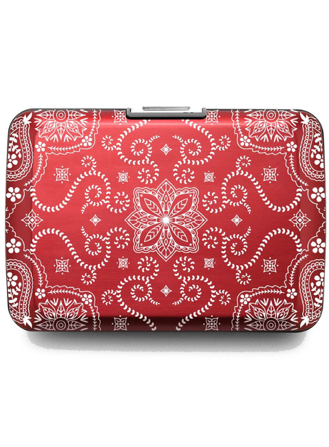 Portfel aluminiowy Ogon Design Stockholm V2 - bandana red
